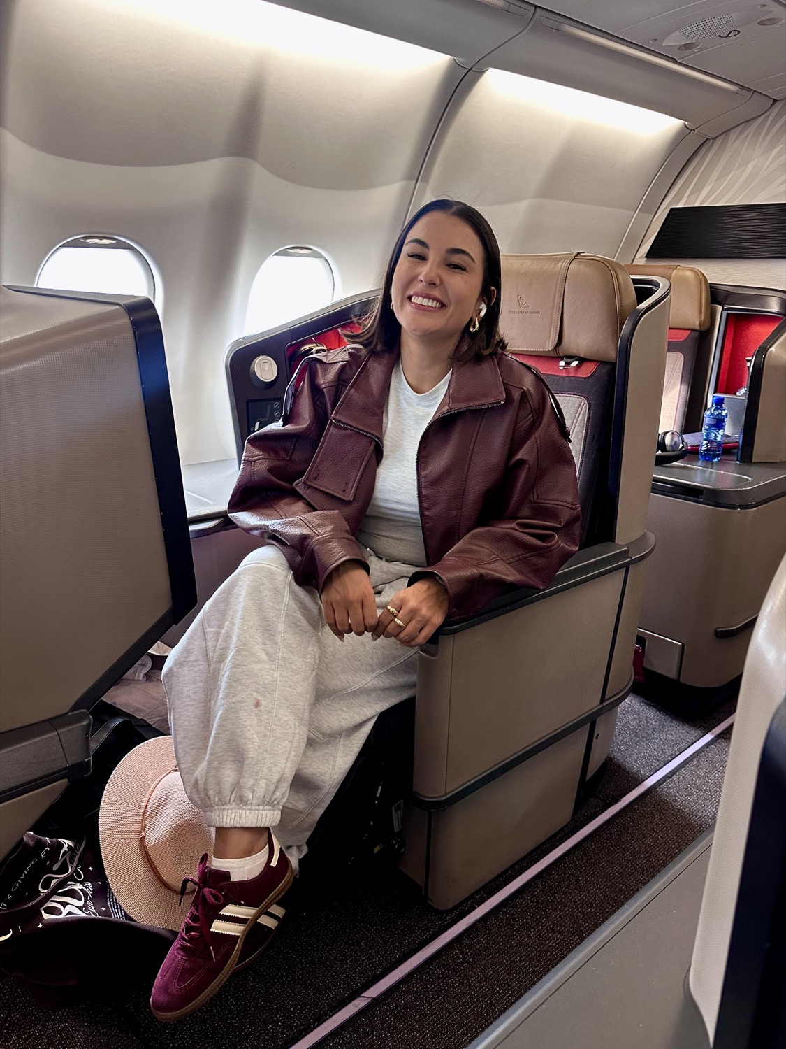 Audrey na executiva da South African Airways